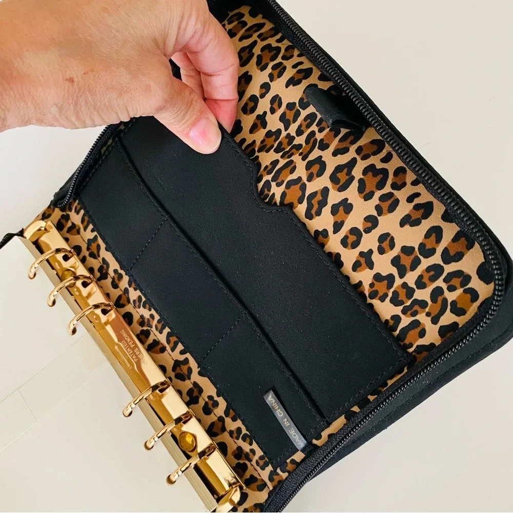 Dana Buchman Leopard Print Planner